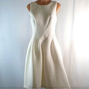 Calvin Klein fit and flare dress. Size 6
